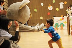 親子で楽しむ 着ぐるみ運動会