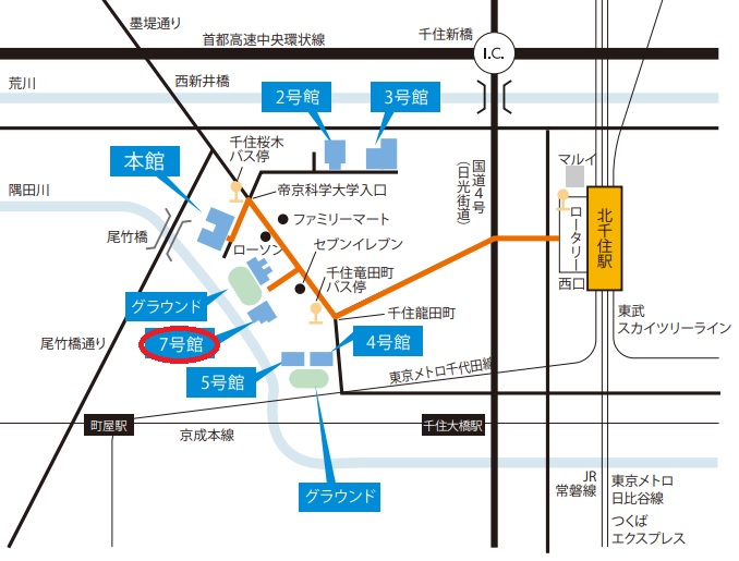 teikyoukagakudaigakusenjumap.jpg