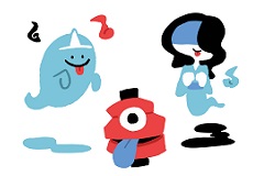ちゅうおうとしょかん　おはなしのひろば「こわたのしい？妖怪たちのびっくり夏祭り！」